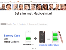 Tablet Screenshot of magic-sim.nl